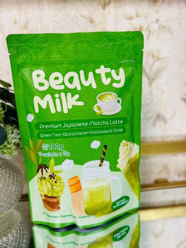 Beauty Milk, Japanese matcha latte