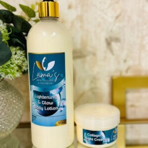 LIGHTENING & GLOW BODY LOTION AND COLLAGEN NIGHT