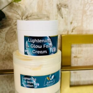 LIGHTENING & GLOW FACE CREAM AND LIGHTENING & GLOW LOTION