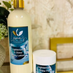 LIGHTENING & GLOW BODY LOTION AND  LIGHTENING & GLOW FACE CREAM