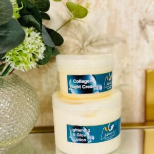 COLLAGEN NIGHT CREAM, LIGHTENING & GLOW LOTION