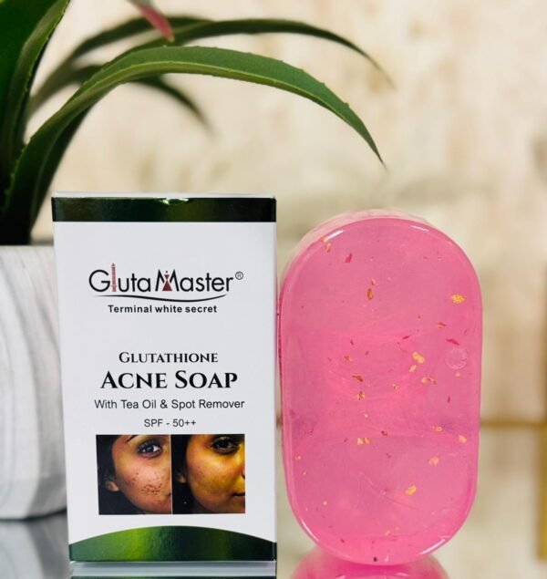 GLUTATHIONE ACNE SOAP WITH TEA & SPOT REMOVER
